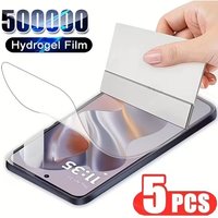 5PCS For Motorola Edge 60 Fusion 60 Pro 2025 Hydrogel Film For Moto Edge 60 5G Clear Screen Protector