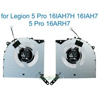 CPU GPU Cooling Fan For Lenovo Legion 5 Pro 16IAH7H 82RF 16IAH7 82s0 16ARH7 82RY 16ARH7H 82RG 2022 FPLA FPLB 5H40S20488 DC12V