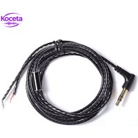 Koceta OFC Cord DIY PVC Earphone Cable Replacement Repair HiFi Audio Headset Headphone Cable Maintenance Wire 1.2M For AKG K420