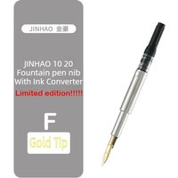 JINHAO 10 20 Fountain Pen Nib With Ink Converters 5.5mm Caliber Ink Refill Cartridges School Office Supplies Stationery