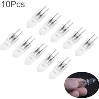 10pcs / lot G4 24V Halogen Light Bulbs Long Life Capsule Lamps Warm White Clear Bulbs