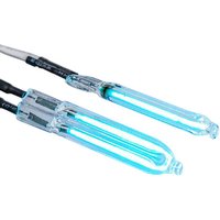 DC5V Ozone Light Bulb UV Lamp Tube 3W 184nm Double Disinfect Plug XH2.54-3P Hollow Joint For DIY Light Sterilizer