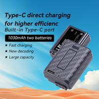 FB NP-FW50 Type-C Camera Battery with USB-C Fast Charging Port for Sony ZV-E10 A7S2 A7M2 A7R A7R2 7SM2 A6500 A6400 A6000 A5100