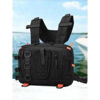 AliExpress scione Fishing Vest Bag Men's Camo Fish Lures Utility Tackle Chest Bags Pack Outdoor Mountaineering Camping Hiking Hunting Cycling Bag