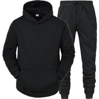 Sweat-shirt à capuche et pantalons pour hommes, survêtement décontracté, vêtements de sport, automne hiver, costume pour hommes, ensembles de loisirs pour hommes