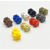 Lot 52107 1 x 2 with Studs on 2 Sides Toys For Technical Buildings Blocks Compatible Educational Creative Size DIY MOC