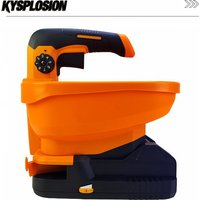 Electric Seeder 6 Gears Handheld Automatic Fertilizer Spreader for Dewalt 20V Battery Multi-Purpose Lawn Garden Tool