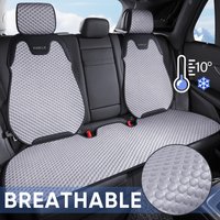 Universal Ice Silk Car Seat Covers Summer Cool Car Seat Covers Full Set Sweat Absorption Auto Seat Cushion Pad Car Accessories
