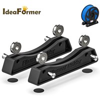 3D Printer Filament Spool Holder Consumables Shelves Supplies Fixed Seat For ABS PLA PETG 3D Printing Material Rack Tray Black