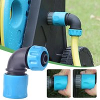 Garden Hose Joint Elbow Quick Connectors Sprinklers For Garden Irrigation Car Wash 1/2" Garden Water Connector