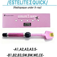 Dental Composite Repair Materia Tokuyama Resin ESTELITE ∑ QUICK Resin Based Syringe 2mL (3.8g) Oral Cavity Filling Supplies