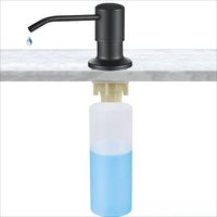500ml / 350ml Useful Kitchen Sink Tools Home Product Bottle Liquid Soap Dispensers Durable Stainless Steel Pump