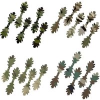 5Pcs/set 3D Camouflage Strips Tactical Paintball Shooting DIY Decorate Strips for Backpack Vest Airsoft Helmet Ghillie Suit