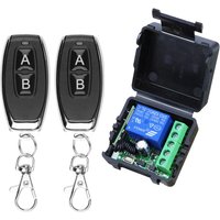 DC 12V 10A Relay Receiver Mini Module 433 Mhz Universal Gate Remote Control Switch Remote Control for Gate LED Garage Door