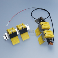 1 Pair Tire Rubber Slipper Skid Bring Support Position Lights for 1/14 Tamiya RC Truck SCANIA 770S Volvoo Arocs MAN TGX LESU Car