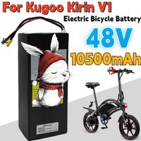 48V 10.5Ah 18650 Rechargeable Lithium Ion Battery Pack 13S3P 504Wh With BMS Suitable for Kugoo V1 Electric Bicycle Battery