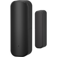 Tuya smart Zigbee Window Door Sensor Black Color Smart Home Security Alarm System Voice Control