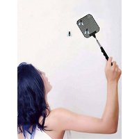 Extendable Fly, Manual Swat Pest Control with Stainless Steel Adjustable Handle, Lightweight Durable Telescopic Fly Swatters