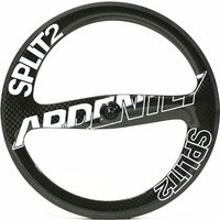 AliExpress ARDENTLY 2 spokes Carbon Wheelset 700C 12K Full Carbon Track bike wheelset Clincher fixed gear Single Speed bicycle wheels