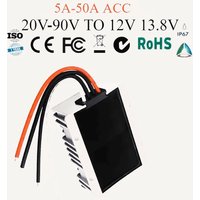 20V-96V TO 12V 13.8V 10A 48V 60V 72V 80V to 13.8V 5A-50A Step Down Switching Converter Voltage Regulator For Car Device CE RoHS
