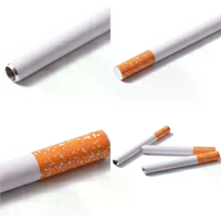 2/3Pcs Creative Cigarette Shaped Plastic Pipe Decompression Toys Bubble Cigarette Packs Cigarette Accessories Holiday Gifts