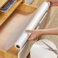 Thickened Drawer Mat Reusable EVA Cabinet Mat Cabinet Drawer Moisture-proof Pad Paper Cuttable Kitchen Oilproof Tablet Liners