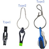 Fishing Line Outrigger Release Clip Adjustable Trigger Snap for Rods Quick Line Separator Organizer Fishing Line Guide Keeper