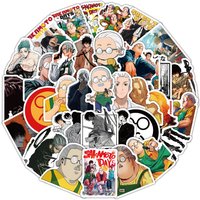 60Pcs Sakamoto Days Graffiti Stickers Scooter Notebook DIY Manga Stickers