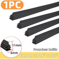 1PC Car Wiper Filler Strip Can Be Cut Boneless Universal Filler Strip 14"16"17"18"19"20'21"22"24"26"28"30"32"