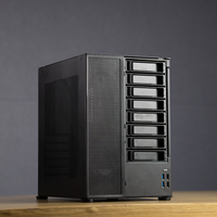 Treasure Box 2 8-bay NAS Chassis Case, Storage Server Chassis, ATX Motherboard, SFX Power Supply
