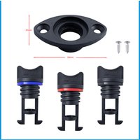 Universal 25mm Stainless Steel 316 Boat Garboard Drain Plug Bung Hole Drainage Marine Dinghy Transom Hardware Accessories