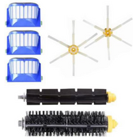 HEPA Filter Roller Side Brush for IRobot Roomba 600 Series 675 606 616 620 650 655 660 676 Robotic Vacuum Cleaner Filter Parts