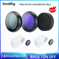 SmallRig Filter Kit for Insta360 GO Ultra with ND8 / CPL Filter Silicone Lens Cover Snap-on design Enables Attachment -5862