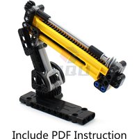 63 PCS MOC Turntable Crane Building Blocks Fit for Pickups F-150 Raptor 42126 Model Set High-Tech Bricks Assembly Kid Toys Gift