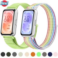 Nylon Loop Strap for Huawei Band 11 Pro Replaceable Breathable Comfortable Bracelet Band for Huawei Band 11 Correa Accessories