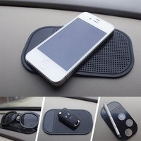 2Pcs Car Sticky Anti-Slip Mat Universal Car Dash Dashboard Car Decoration Accessories Interior Mat For Mobile Phone GPS Mp3 Mp4