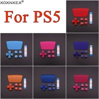 For PS5 Direction Function Key Buttons For PS 5 Controller Button Cross ABXY D Pad Driection Key Kit & Plastic Touchpad &18Pin