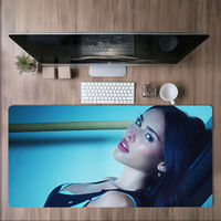 singer M-Madison Beer yes baby Mouse Pad Non-slip Lockedge Thickened Desktop MousePad Large Comfort Gaming Office Student