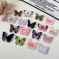 New Cute Butterfly Phone Stand Tok Griptok Universal Phone Case Stand Ring Female Bow Phone Stand Base