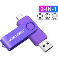 Metal OTG 2 IN 1 Type C Pen Drive 128GB Usb Memory Stick 4GB 8GB 32GB 64GB cle usb cle usb Flash Drive Memoria usb