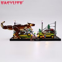 EASYLITE LED Kit For 76956 T. Rex Breakout: Tallneck Building Blocks Bricks Toys Lamp Set Only Lighting No Model