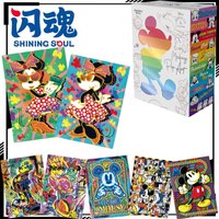 Shining Soul Mickey and Friends Art Collection Cards Mickey Card SL SSP Rare Edition Anime Merchandise Holiday Gift Trendy Toy