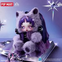 Authentic Pop Mart Skullpanda X My Little Pony Plush Vinyl Pendant Soft Stuffed Bag Charm Collectible Anime Toy For Collectors