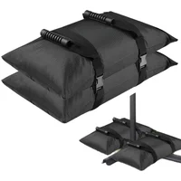 1PCS Umbrella Base Weights Sand Bag With 2 Inner Bags Leak-proof Heavy-duty Outdoor Oxford Fixed Sandbags For Camping Tent
