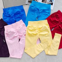 High-Waisted Peach Butt Lifting Leggings for Women, Elastic Fitness Pants for Running Training and Yoga