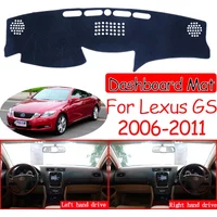 Anti-Slip Mat Dashboard Cover Sunshade Dashmat Accessories F Sport 300 430 for Lexus GS GS300 GS430 GS450h GS350 GS460 2006~2011