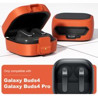 Security Lock Cover For Samsung Galaxy Buds 4 / Buds 4 Pro Earbuds Protection Case With Keychain For Men Buzz4 Pro Case Coque