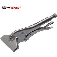 MACWORK 10-Zoll-Blechklemmen, Schweiß-Sperrzange, verstellbare Öffnung, Flachzange aus Kohlenstoffstahl, Handwerkzeuge