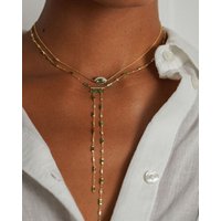 2026 Hot Sales Pink Green Cubic Zirconia Y Lariat Necklace Straight Pull Station Chain Sexy Women's Jewelry