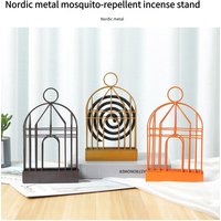 Mosquito coil holder, stainless steel mosquito coil box, birdcage hanging mosquito coil plate, mosquito repellent supplies